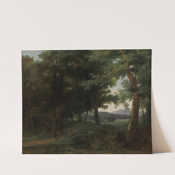 A Forest with Apollo and Daphne by Jean-Victor Bertin