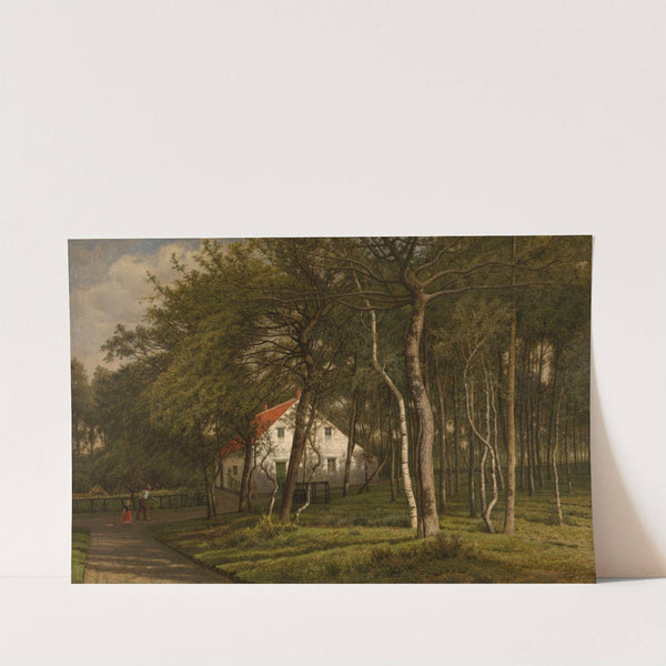 A Forester Cottage in Putte by Jean Pierre François Lamorinière