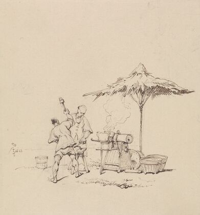 A Forge (1843)