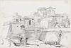 A Fortified Town in Italy