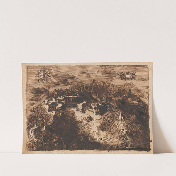 A Fortified Town by Leonardo Scaglia