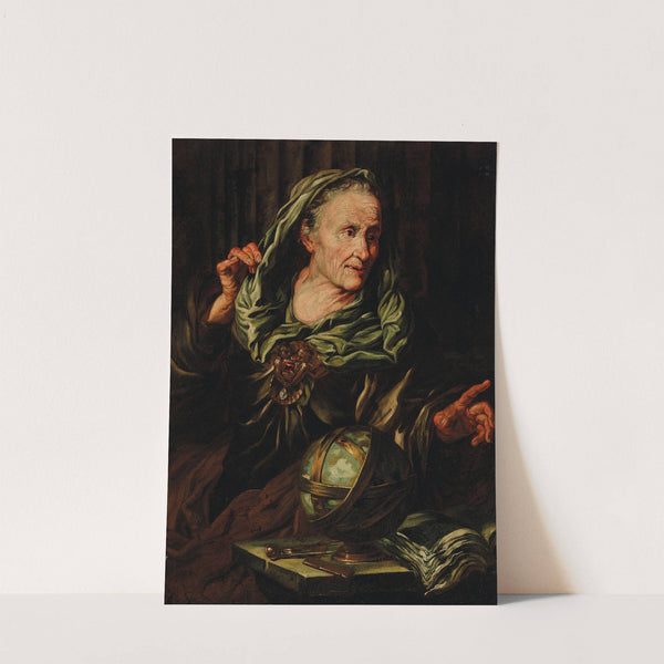 A fortune teller by Giovanni Battista Langetti