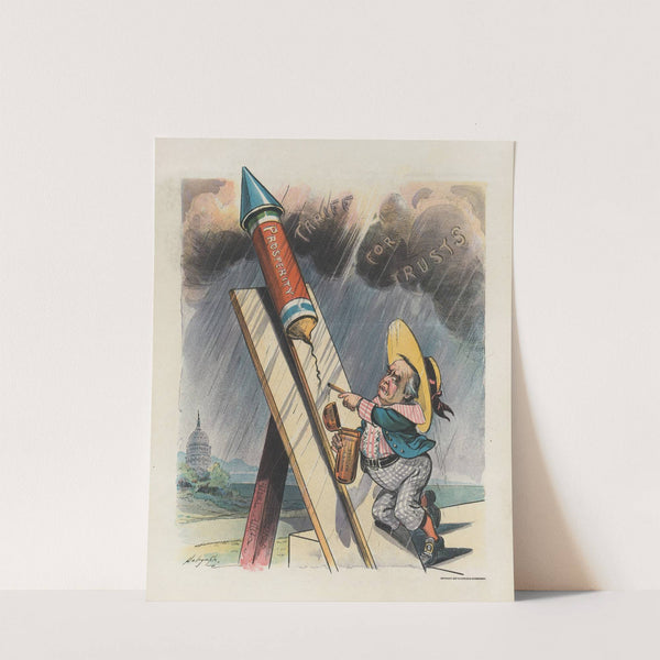 A fourth of July celebration under difficulties by Louis Dalrymple