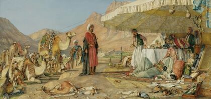 A Frank Encampment In The Desert Of Mount Sinai, 1842 (1862)