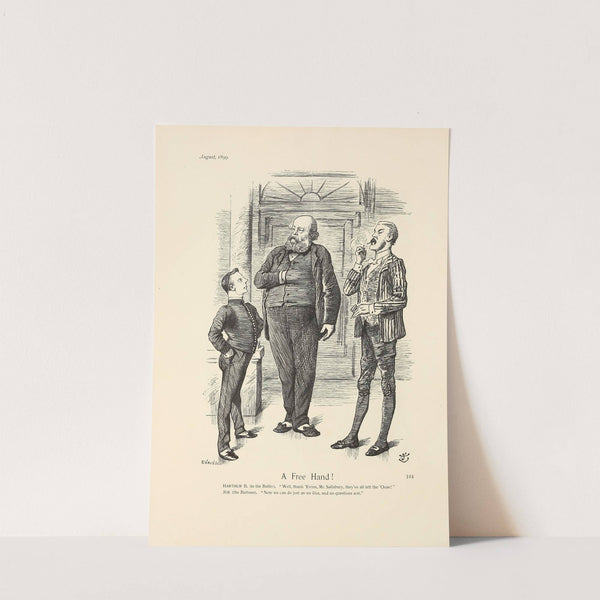 A Free Hand! by Sir John Tenniel