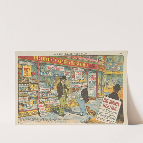 A Free Trade Forecast (1903) by Percival Jones