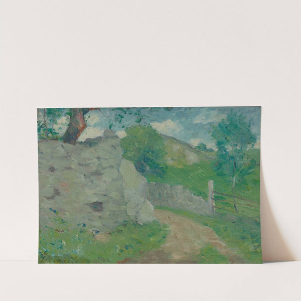 A French Country Lane by Julian Alden Weir