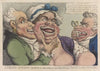 A French dentist showing a specimen of his artificial teeth and false palates (1811)