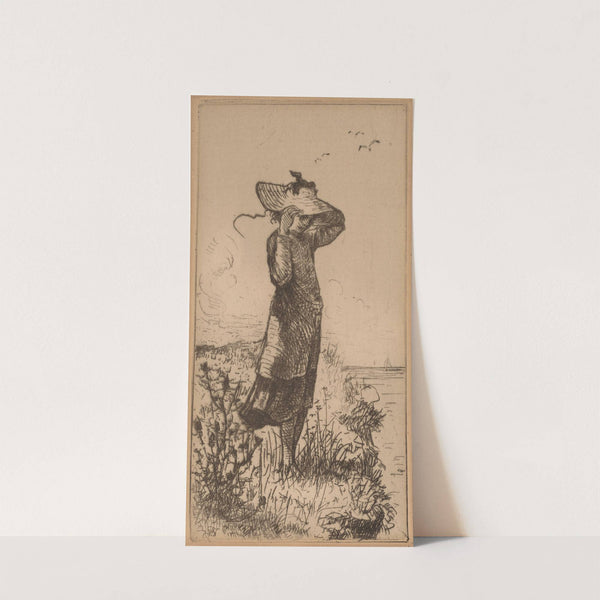 A Fresh Breeze from the Sea (1885) by Walter Satterlee