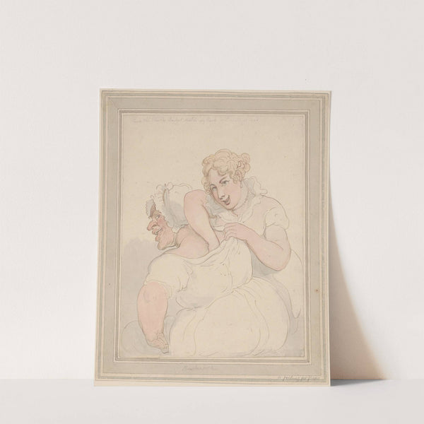 A friend in need ; A feeling for fleas by Thomas Rowlandson