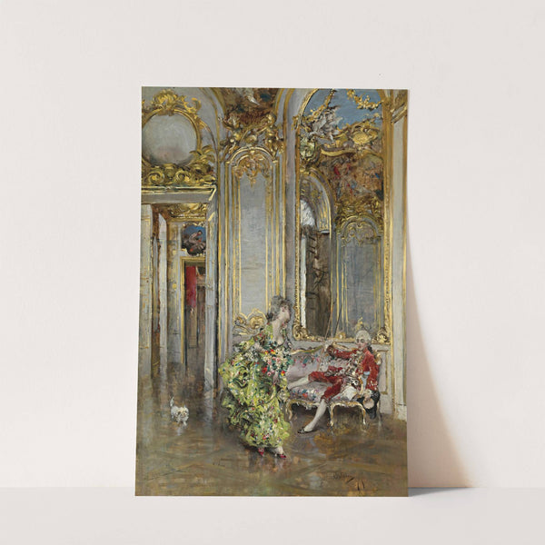 A friend of the marquis by Giovanni Boldini