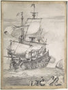 A Frigate at Sea