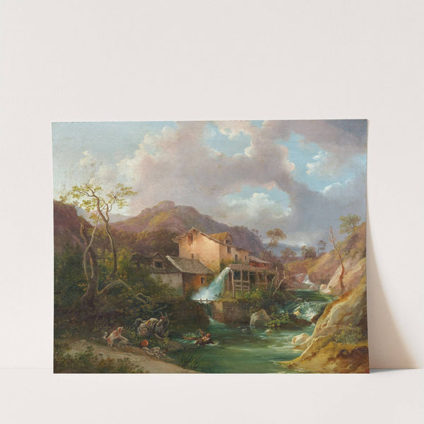 A Frightened Donkey by Federico Moja