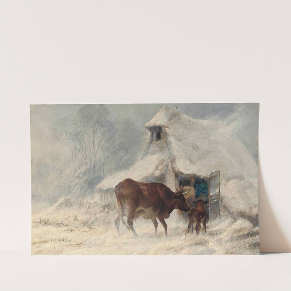 A Frosty Morning by Thomas Sidney Cooper