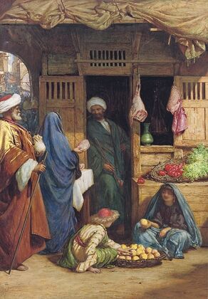 A Fruit Market, Suez