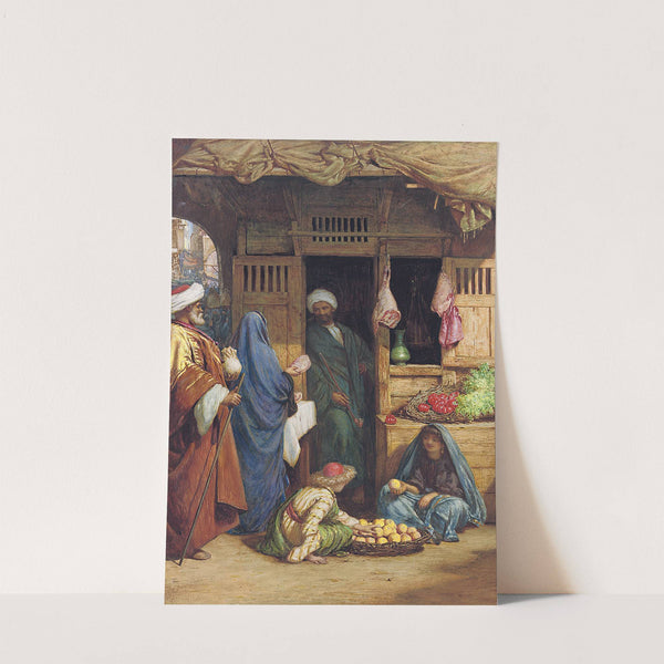 A Fruit Market, Suez by Henry Wallis