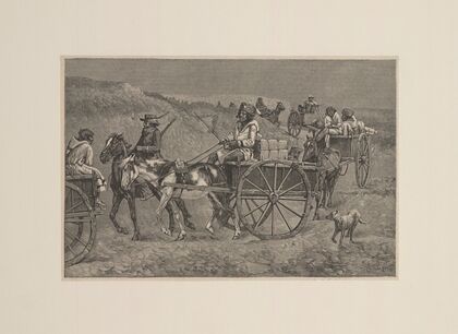 A fur train from the far north (1888)