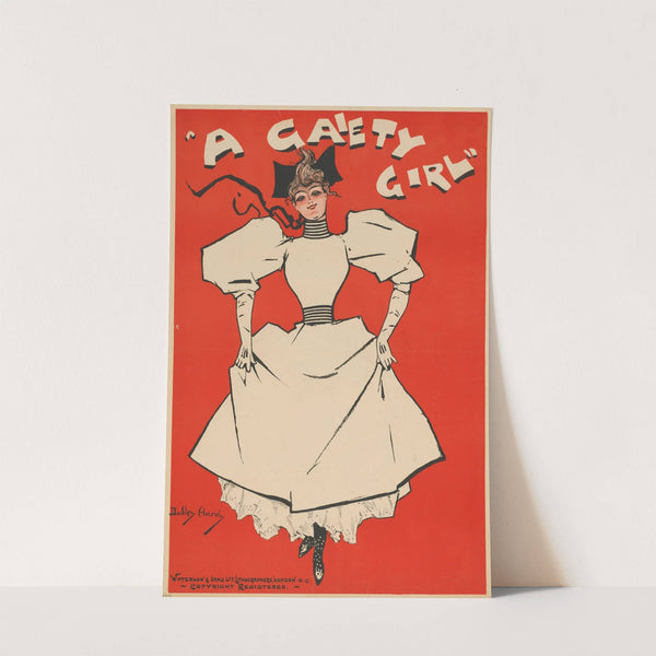 A Gaiety Girl (1894) by Dudley Hardy