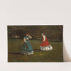 A Game of Croquet by Winslow Homer