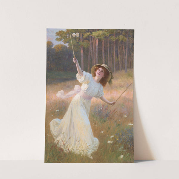 A Game of Diabolo by Léopold-Franz Kowalski