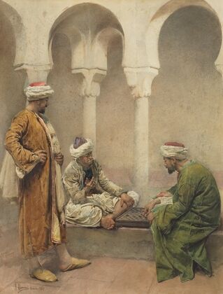A game of draughts
