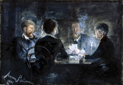 A game of L’hombre in Brøndum’s Hotel