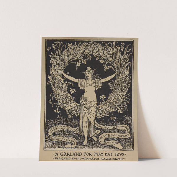 A Garland for May Day by Walter Crane