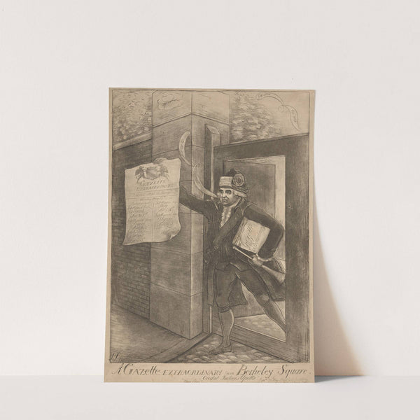 A gazette extraordinary from Berkeley Square (1794) by James Sayers