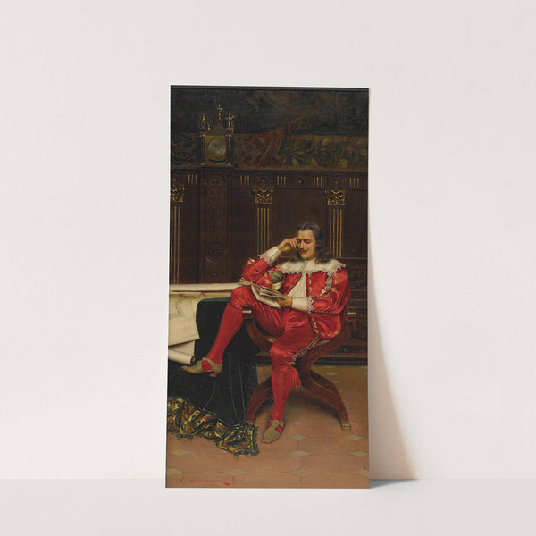 A Gentleman Reading by Frédéric Soulacroix