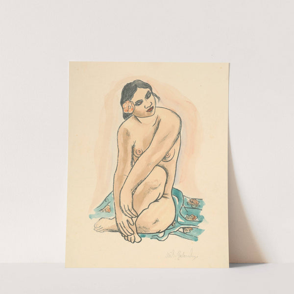 A Girl of Tahiti. by Mikuláš Galanda