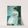 A Girl Reading by Matej Sternen
