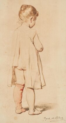 A Girl Standing (study for ‘il buon fratello’)