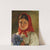 A Girl with a Bouquet of Lilacs by Vasili Timofeevich Timofeev