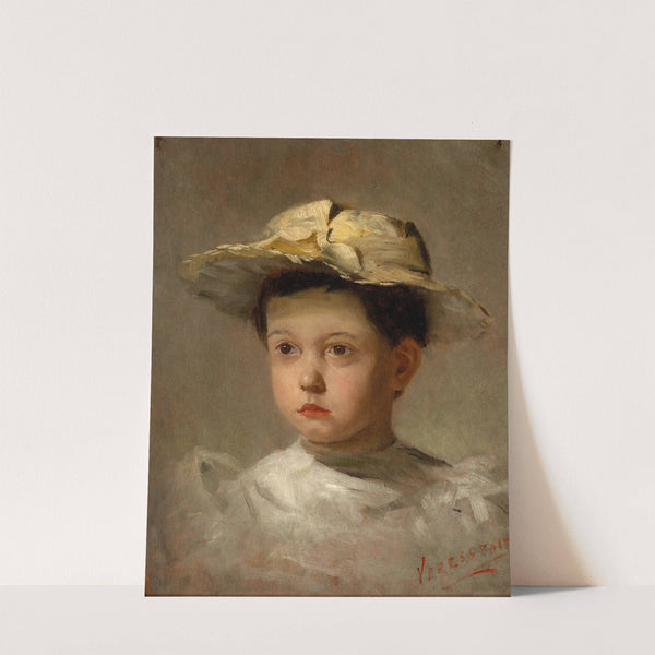 A Girl with a Hat by Zoltan Veress