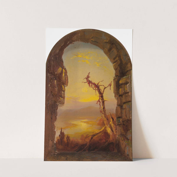 A Glimpse of the Juniata from Sideling Hill by Russell Smith