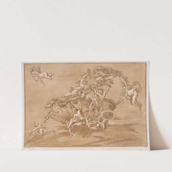 A goddess in a chariot (1750–75) by Andrea Scacciati