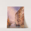 A Gondola on the Grand Canal, Venice by William Callow