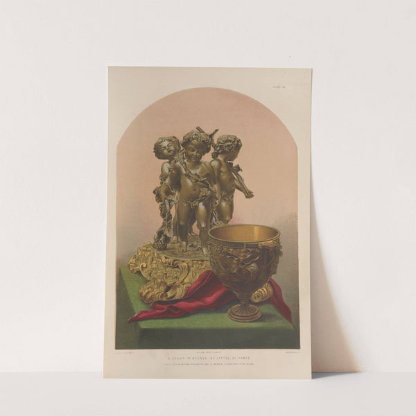 A group in bronze by Matthew Digby Wyatt