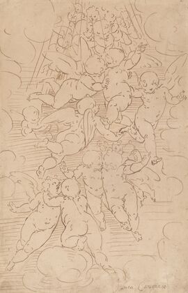 A Group of Angels in Glory (1607)