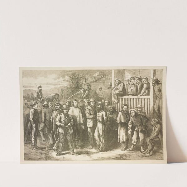 A group of Butternut prisoners, taken from life (1863) by Thomas Nast