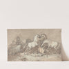 A Group of Eight Horses Fighting by Sawrey Gilpin