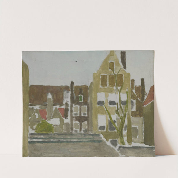 A Group of Houses by George Hendrik Breitner