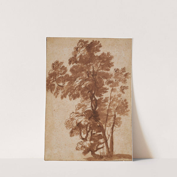 A group of trees by Claude Lorrain