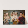 A Group Of Women As Allegories Of The Four Seasons, With Venus And Cupid And An Older Woman Beyond (18th Century) by European School