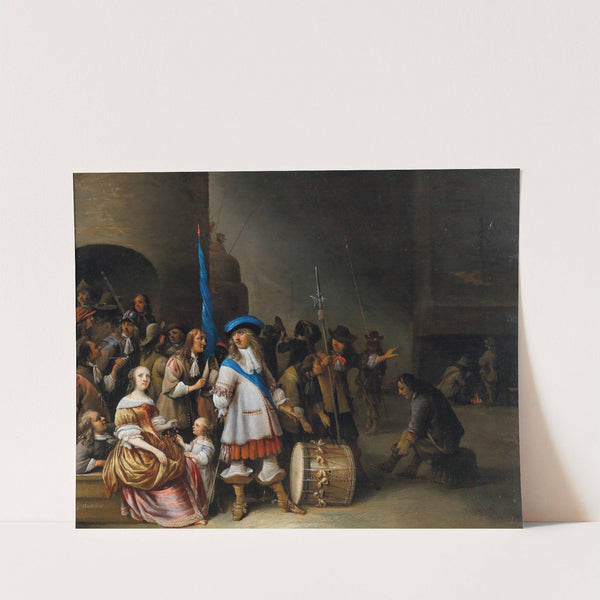 A Guardroom Interior by Anthonie Palamedesz.