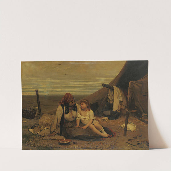 A Gypsy Family by Antoni Kozakiewicz