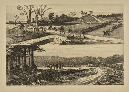 A halt for twenty minutes. (1876)