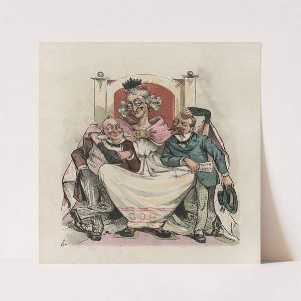 Driven to it (1899) by Louis Dalrymple