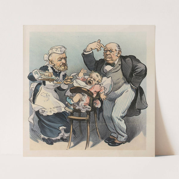 As the tariff-war must end (1901) by Udo Keppler