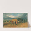 A Harvest Scene with Workers Loading Hay on to a Farm Wagon (ca. 1800) by James Ward